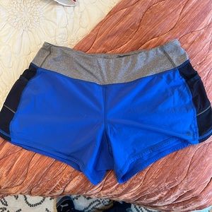 Athleta Ready Set Go short, royal blue, women’s M